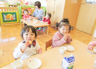 おやつ・降園準備